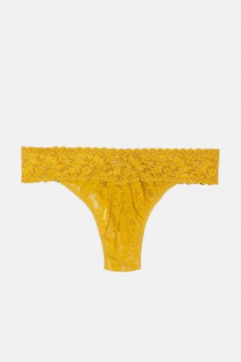 Signature lace low rise Topy thong