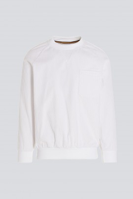 Sweat en velour côtelé Zahara