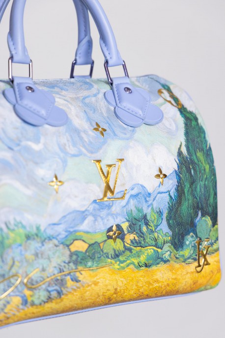 LOUIS VUITTON LIMITED Edition Jeff Koons Monet Masters Speedy 30 Bag  $1,825.00 - PicClick