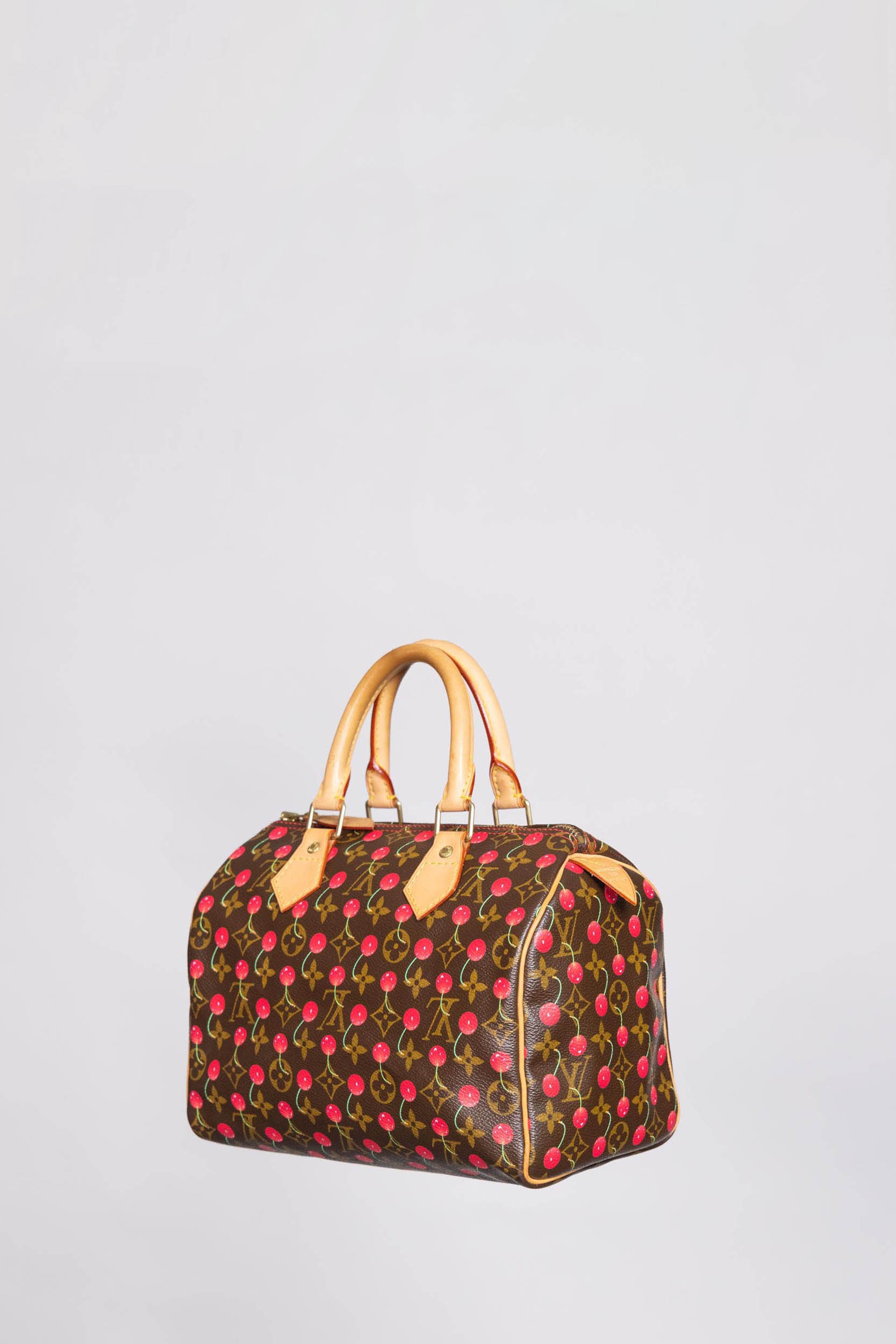 Louis Vuitton Monogram Cherry Speedy 25 Handbag M95009 Takashi Murakam