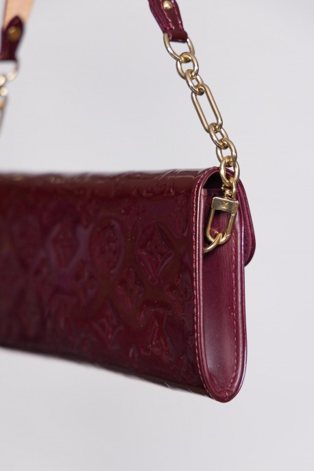 Zappos PreLoved Louis Vuitton Sunbeam Shoulder Bag (Rouge Fauviste