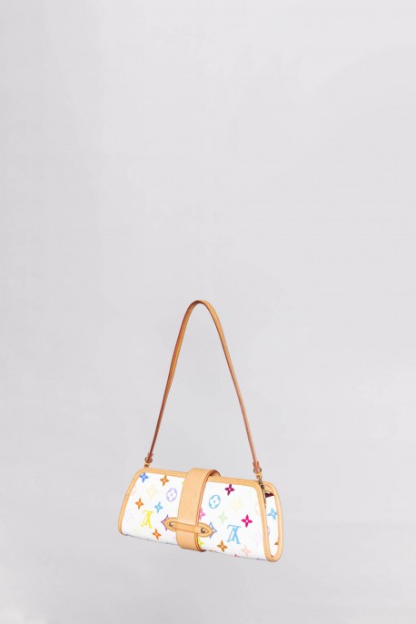 Louis Vuitton Monogram Multicolore Shirley - White Clutches, Handbags -  LOU782675