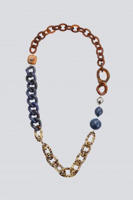 Resin chain necklace