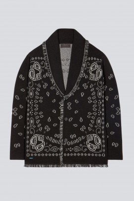 Bandana Jacquard Icon Cardigan