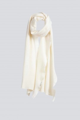 Hand felted melange shawl