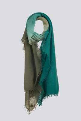 Open Knitted cashmere shawl