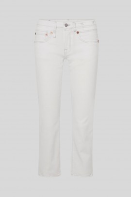 Boy Straight jeans in white Bale denim