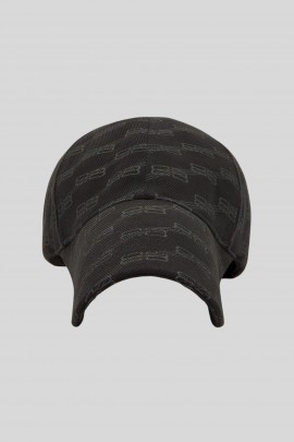 Casquette imprimée monogramme BB noire