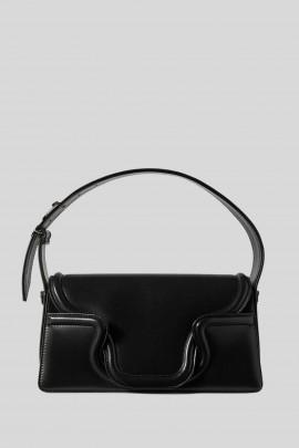 Black leather ''Le Grand Deuxième'' bag