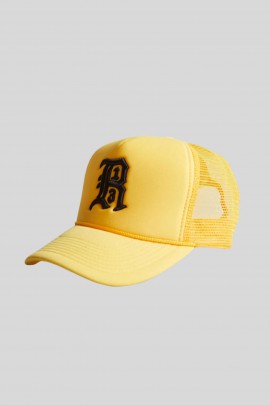 Casquette Trucker jaune
