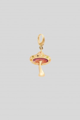Pendentif Champignon doré