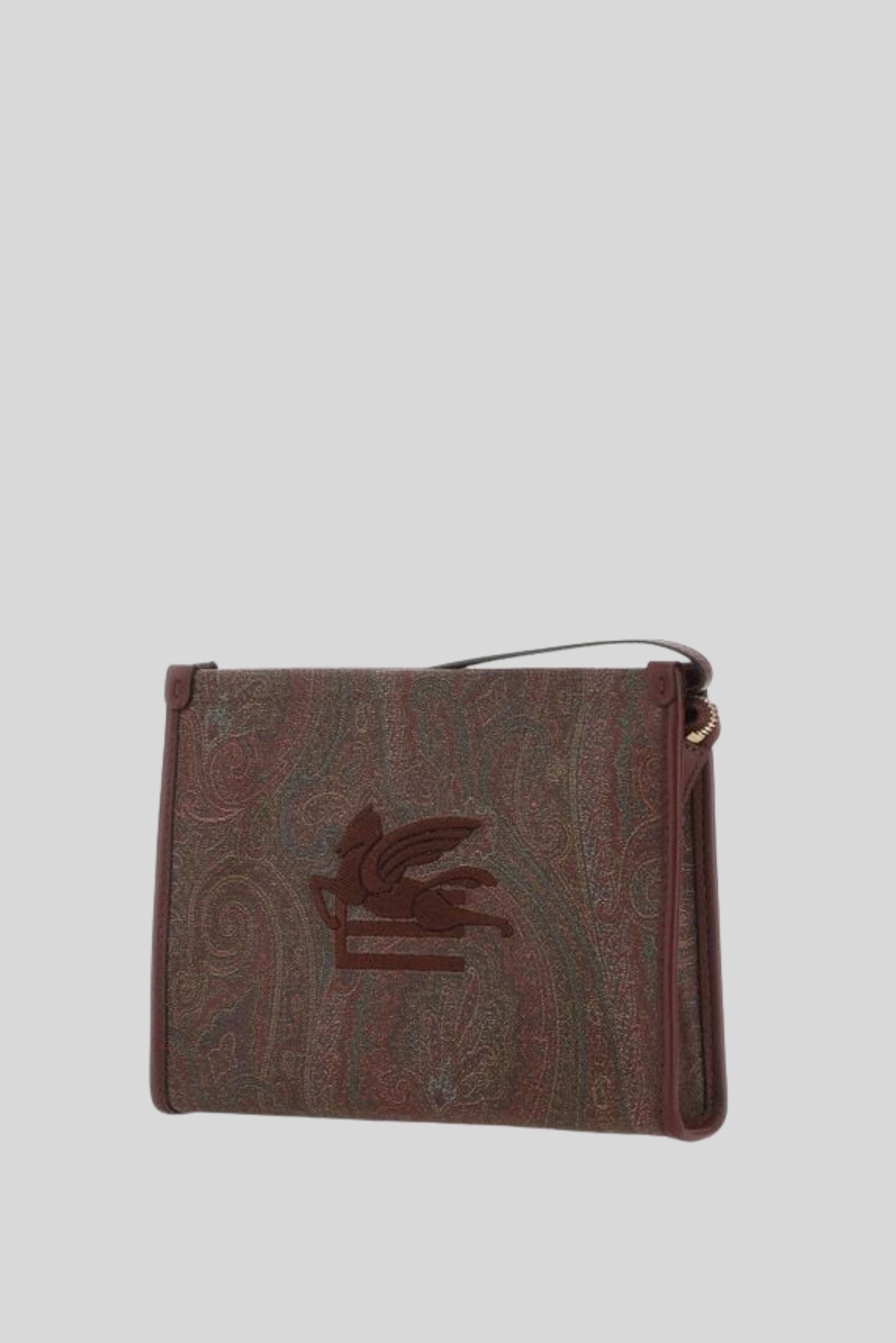 Pochette cuir cheap marron