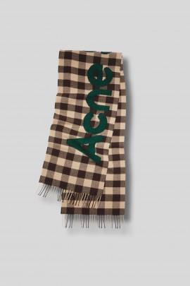 Checked Veda scarf
