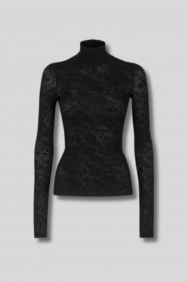 Pull en viscose dentelle