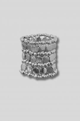 Zacharie silver cuff
