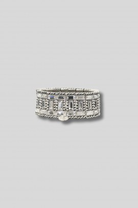 Silver Célestino cuff