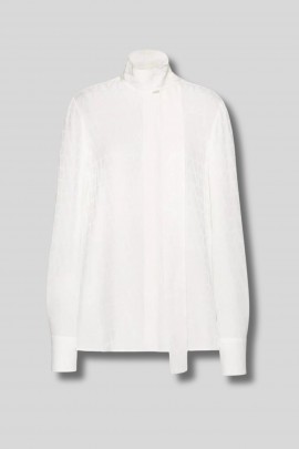 Ivory Toile Iconographe printed silk shirt