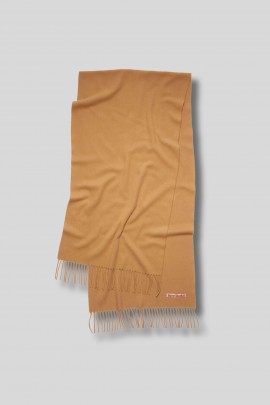 Cashmere camel scarf