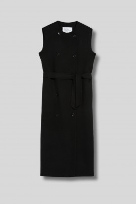 Long sleeveless vest