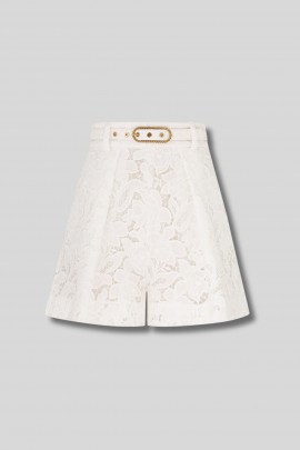 Ivory lace "Natura" short