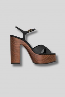 Bianca sandals in black leather