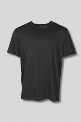 Black Japanese cotton t-shirt