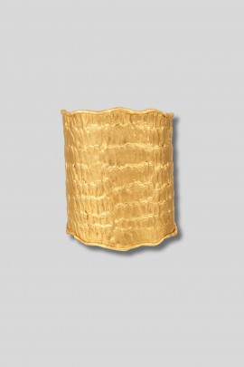 Swan gold cuff