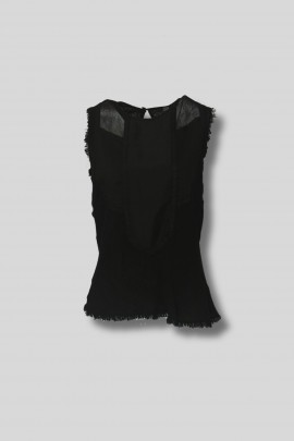 Black coton Kampala top