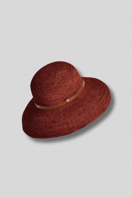 Chapeau Rova en raphia Wood