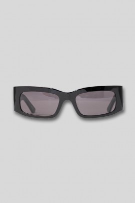 Lunettes de soleil Paper Rectangle noires