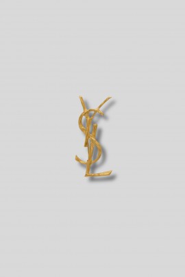 Mini broche cassandre texturée gravée