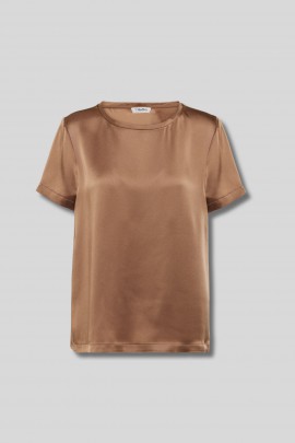 Top camel satin Rebecca