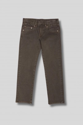 Chocolate brown Boy Straight jeans