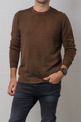 Fine Brown Cashmere Sweater