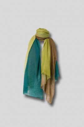 Cashmere green scarf