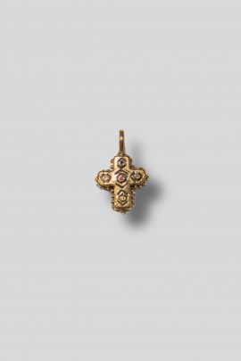 Croix All Saint bronze et diamants