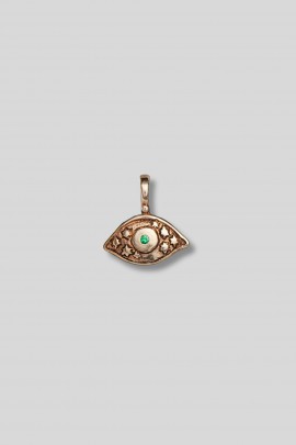 Pendentif Mini 'Amazing Eye' bronze