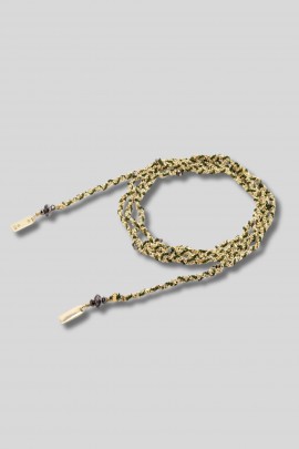 Collier 182 or et kaki