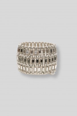 Titia silver cuff