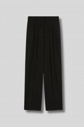 Pantalon à pinces noir