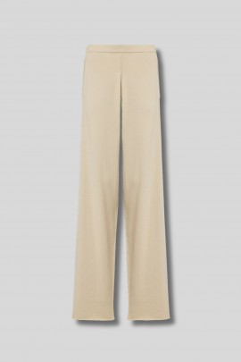 Relax Desert jogging pants in beige cotton and cashmere