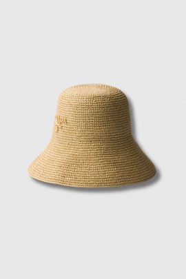 Chapeau en crochet beige