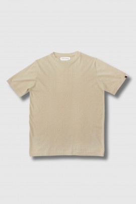 James Desert T-shirt in beige cotton and cashmere