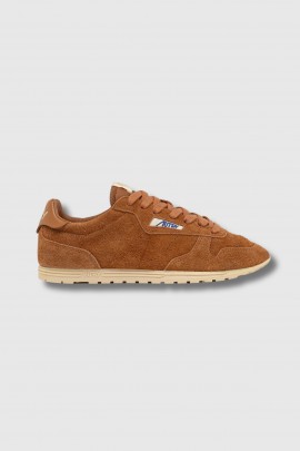 Baskets Windspin Low Wom en daim camel