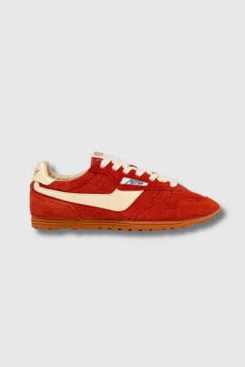 Windspin Low Wom trainers in orange suede