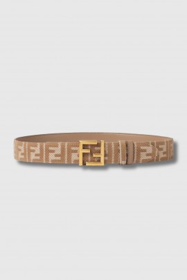 FF reversible belt, beige
