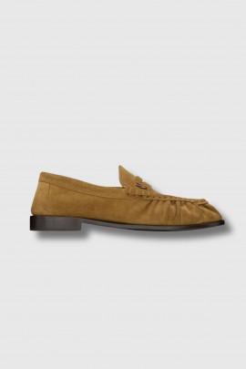 Mocassins Le Loafer en daim cognac