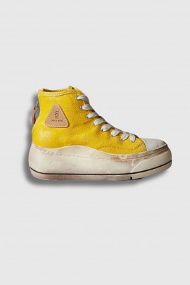 Baskets Kurt High Top jaune/ acqua 