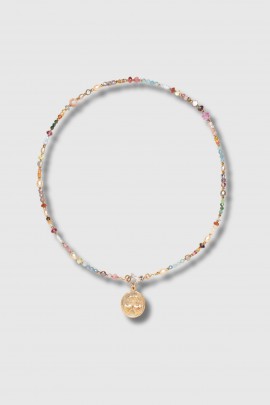 Collier Kara en perles multicolores