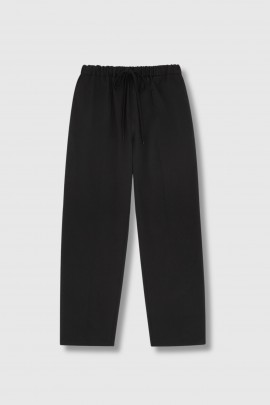 Drawstring Tailoring Wool Trousers